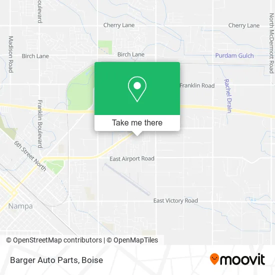 Barger Auto Parts map