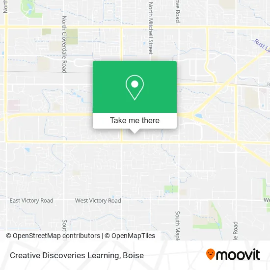 Creative Discoveries Learning map