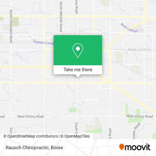 Rausch Chiropractic map