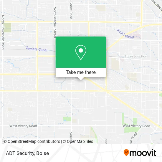 ADT Security map