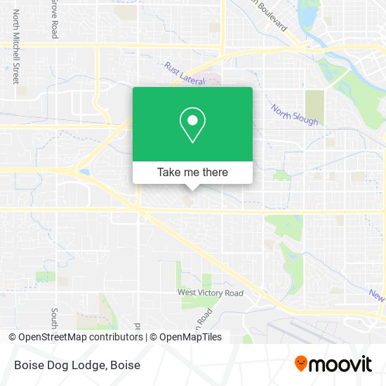 Boise Dog Lodge map