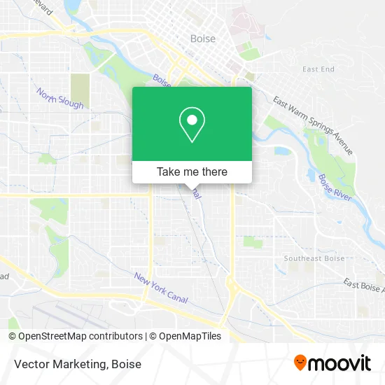 Vector Marketing map