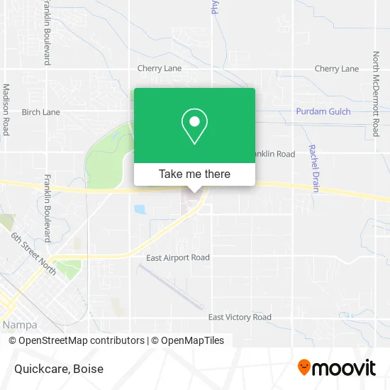 Quickcare map