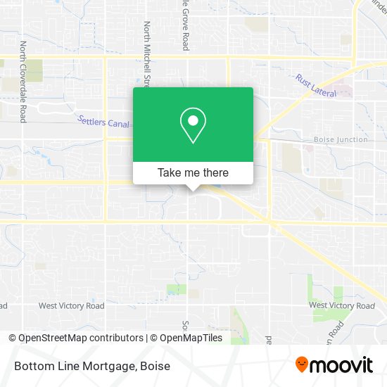 Bottom Line Mortgage map