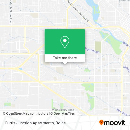 Curtis Junction Apartments map