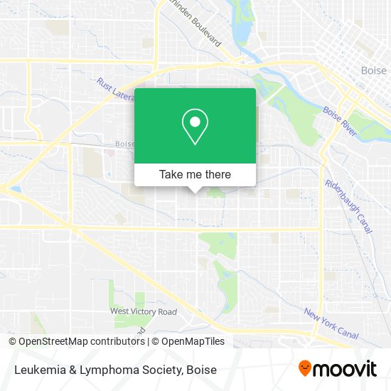 Leukemia & Lymphoma Society map