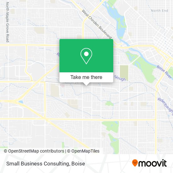 Small Business Consulting map