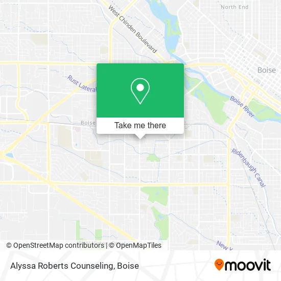 Alyssa Roberts Counseling map