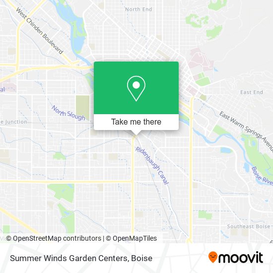 Summer Winds Garden Centers map
