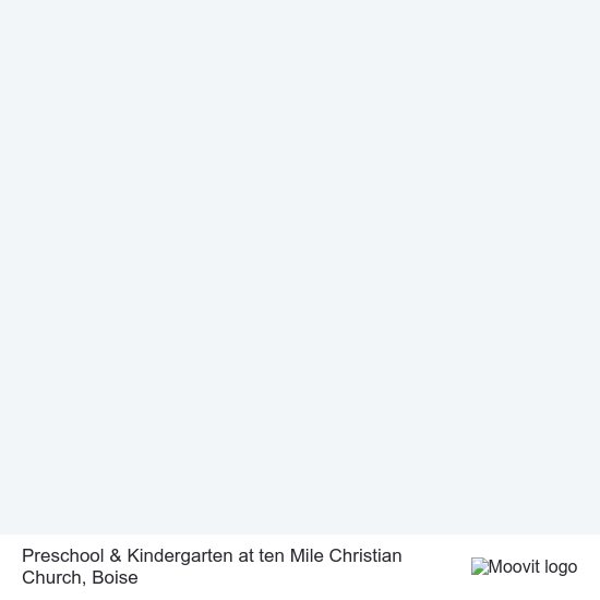 Preschool & Kindergarten at ten Mile Christian Church map