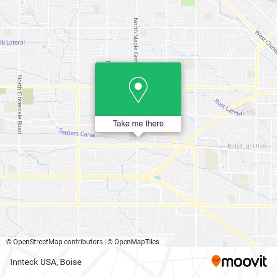 Mapa de Innteck USA