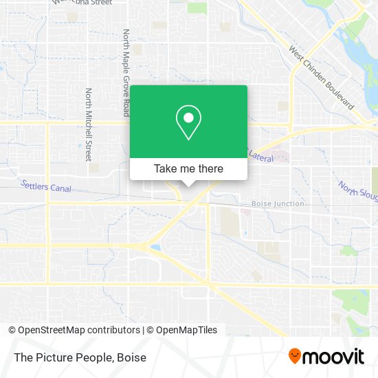 The Picture People map