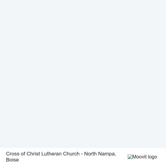 Mapa de Cross of Christ Lutheran Church - North Nampa