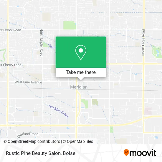 Mapa de Rustic Pine Beauty Salon