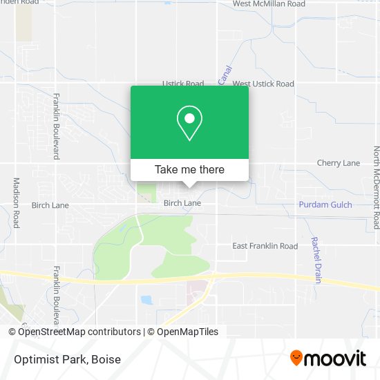 Mapa de Optimist Park