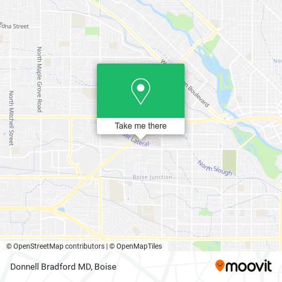 Donnell Bradford MD map