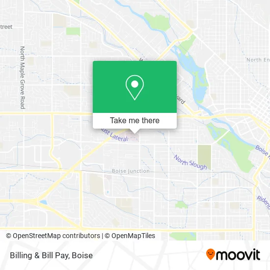 Billing & Bill Pay map