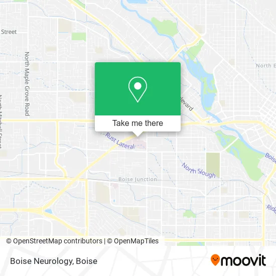 Mapa de Boise Neurology