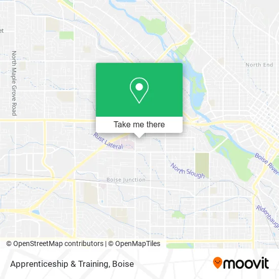 Apprenticeship & Training map