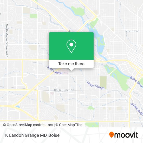 Mapa de K Landon Grange MD