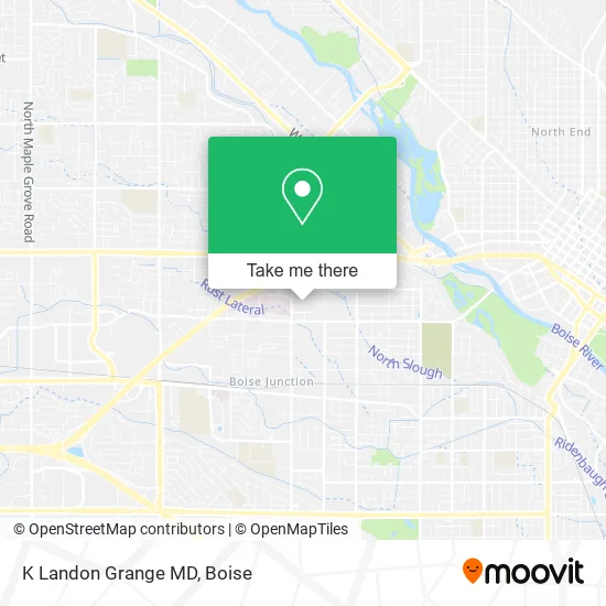 Mapa de K Landon Grange MD