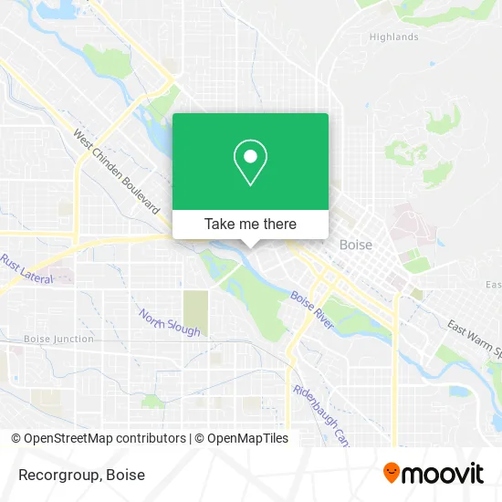 Recorgroup map
