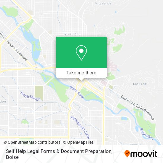 Self Help Legal Forms & Document Preparation map