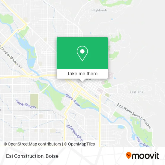 Esi Construction map