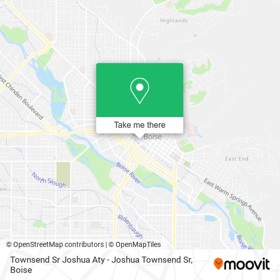 Townsend Sr Joshua Aty - Joshua Townsend Sr map