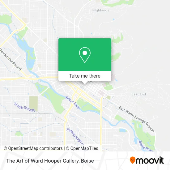 The Art of Ward Hooper Gallery map