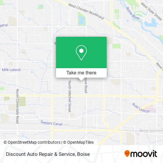 Discount Auto Repair & Service map