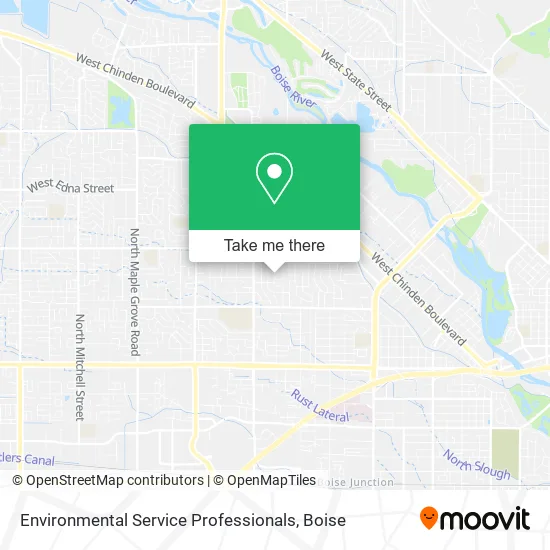 Environmental Service Professionals map