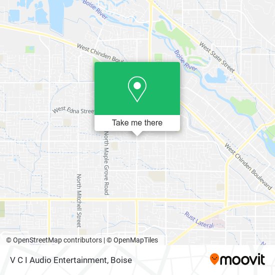 V C I Audio Entertainment map