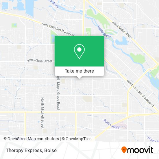 Therapy Express map