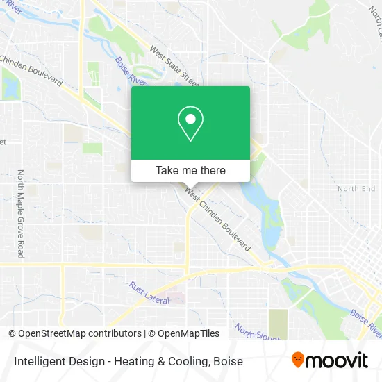 Intelligent Design - Heating & Cooling map