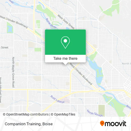 Companion Training map