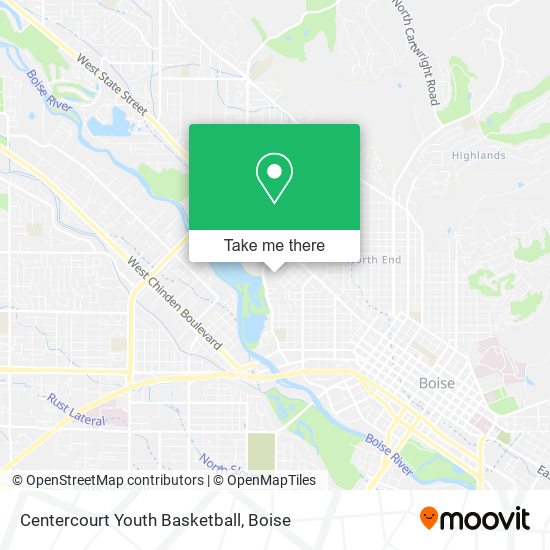 Centercourt Youth Basketball map