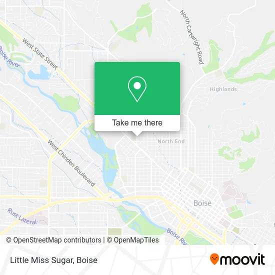 Little Miss Sugar map