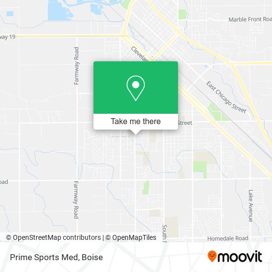 Mapa de Prime Sports Med