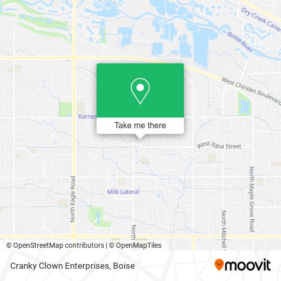 Mapa de Cranky Clown Enterprises