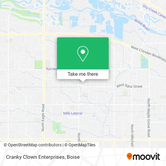 Cranky Clown Enterprises map