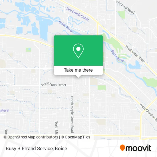 Mapa de Busy B Errand Service