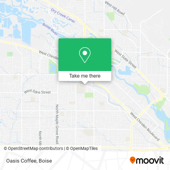 Oasis Coffee map