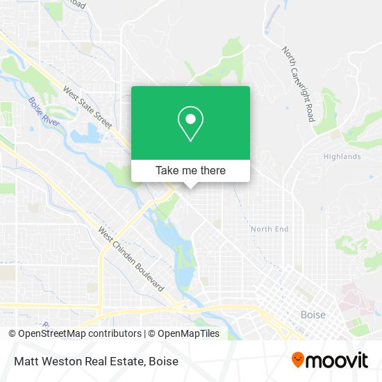 Mapa de Matt Weston Real Estate