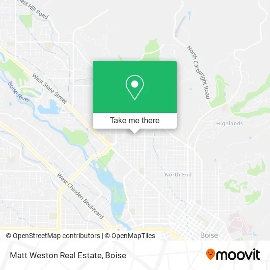 Mapa de Matt Weston Real Estate
