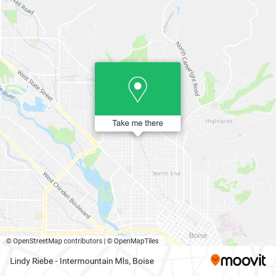 Mapa de Lindy Riebe - Intermountain Mls