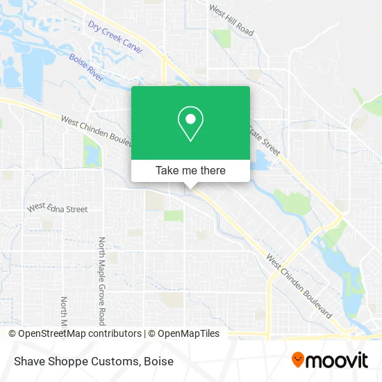 Shave Shoppe Customs map
