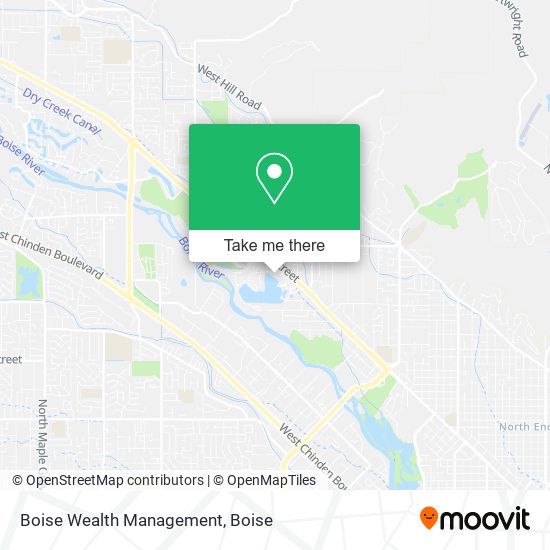 Mapa de Boise Wealth Management