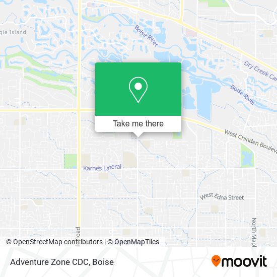 Mapa de Adventure Zone CDC