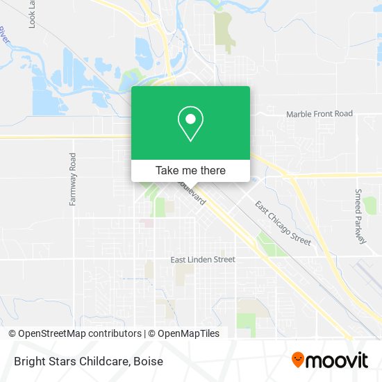 Bright Stars Childcare map